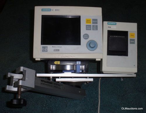 Siemens SC 6002 Patient Monitor With Siemens R50 Printer