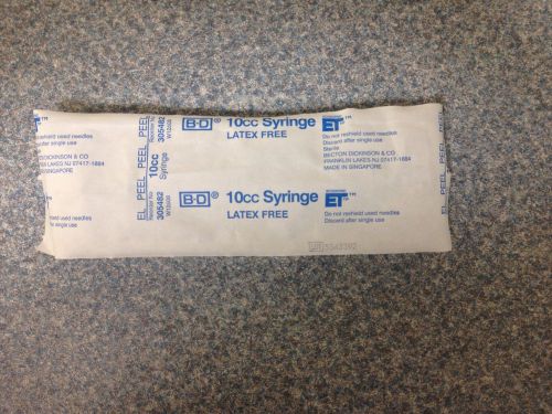 BD 10mL/cc NON-Luer Lock Syringes