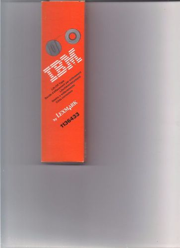 Box of 6 IBM Lift-Off Tapes 1136433 Genuine OEM