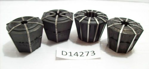 4 jacobs rubber flex collets  j911 , j912,  j913, and j916 sizes below d14273 for sale