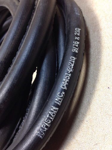 Rapistan 04551-65210 round endless belt 9/16&#034;x 210&#034; solid black rubber for sale