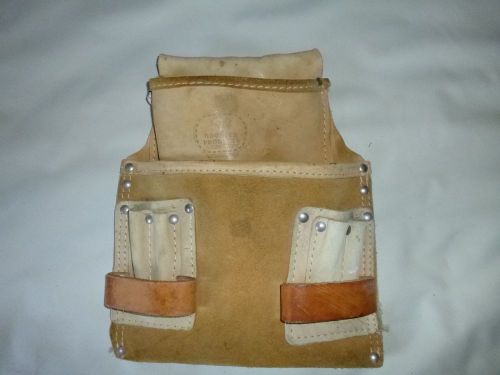 Rooster 8 pocket pouch tool belt bag electrician carpenter constructions for sale
