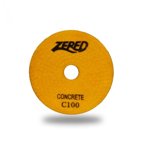 ZERED 3&#034; Diamond Concrete Resin Polishing Pads Grit 100
