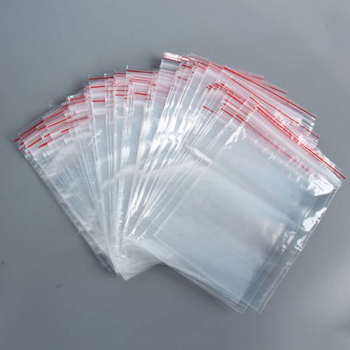 Multi-function reclosable transparent plastic jewelry bags ziplock food bags for sale