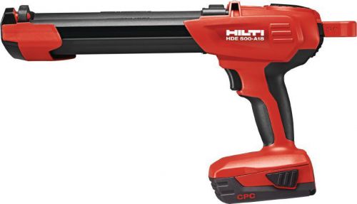 Hilti hde 500-a18 cordless epoxy gun with batteries and charger l@@k nib for sale