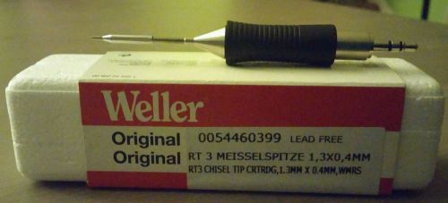 Weller 0054460399 RT3 Chisel Tip Cartridge 1.3 mm x 0.4 mm WMRS