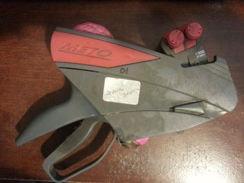 Price labeling gun - METO 1322, PriceGun, works    Used