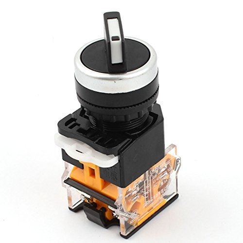 La38/203 22mm panel mount no+nc dpst 2 position rotary selector switch for sale