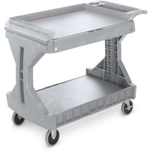 Akro-Mils 30936 Utility Cart,Foam Plastic,400 lb. Capacity,24&#034;x45&#034;x35&#034;,Gray