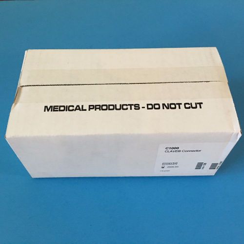 New clave connector c1000 (box 100) - in date 2020 - icu medical needleless leur for sale