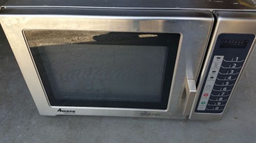 Amana rfs12ts heavy duty 1200 watt commercial microwave oven for sale