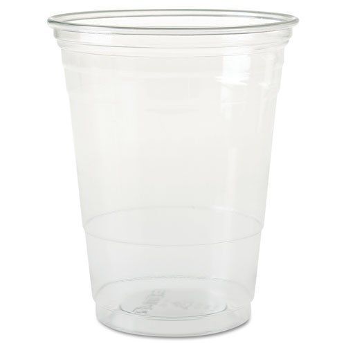 Solo cup company plastic party cold cups, 16-ounce, clear, 50-pack for sale