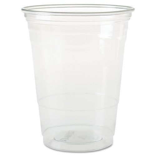 Solo cup company plastic party cold cups, 16-ounce, clear, 50-pack for sale