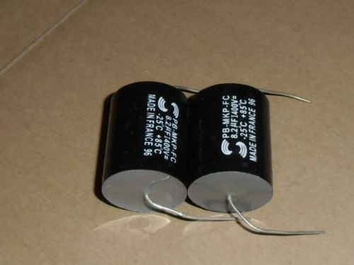 Solen PB-MKP-FC 8.2uF 400V 8.2MFD MKP Non-polar audio capacitor   #G925 xh