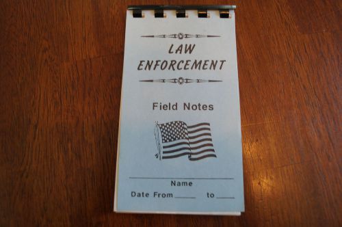 Law Enforcement Field Notes Pad New