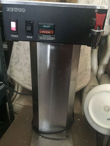Newco Ace D, Single automatic airpot/thermal coffee brewer w/ hot water faucet