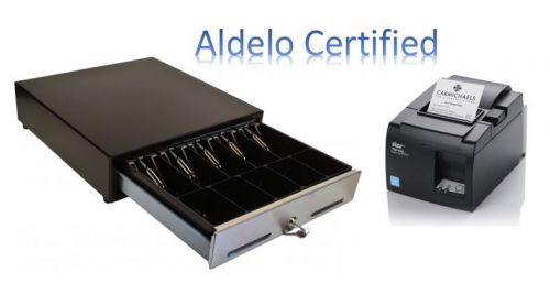 Aldelo certified printer driven cash drawer  - aldelo, aldelo touch, xera pos for sale