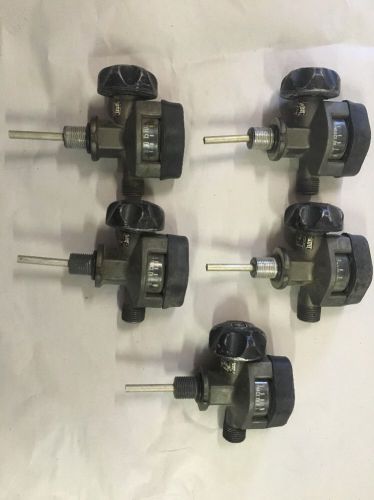 Lot Of 5 Scott SCBA Cylinder &amp; Valve Assembly P/N 800010-10. Firefighting