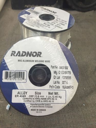 3 Radnor Aluminum Welding Wire