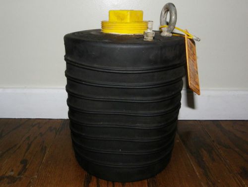 CHERNE 10&#034; MUNI-BALL Pipe Plug with 3&#034; hose bypass