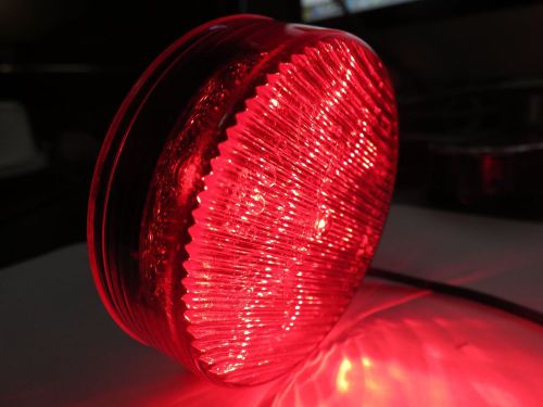 MAXXIMA Clearance Light, LED, Red, Round, 2-1/2 Dia M11300R