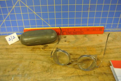 VIntage Stainless Steel Safety Glasses Unique