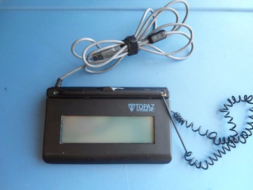Topaz T-LBK462-BSB-R (1X5) LCD USB Signature Capture Pad