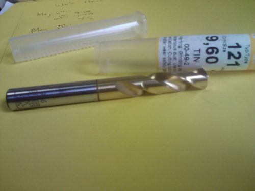 .3780 9.6mm HSCO TiN STUB DRILL