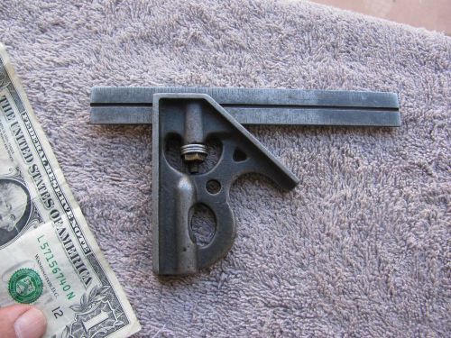 Athol Machine Co 6&#034; combination square rule machinist toolmaker  tools  tool