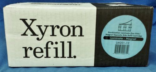 XYRON 1200 LAMINATE/MAGNET COMBINATION CARTRIDGE REFILL LM201-12 NEW