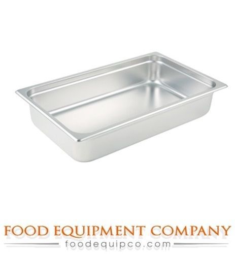 Winco SPJP-104 Steam Table Pan, full-size, 4&#034; deep - Case of 12