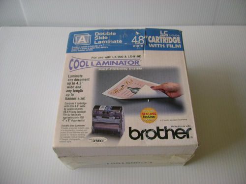 Brother LC-D5 4.8&#034; Cool Laminator Cartridge Double Side Film LX-900 LX-910D. NEW