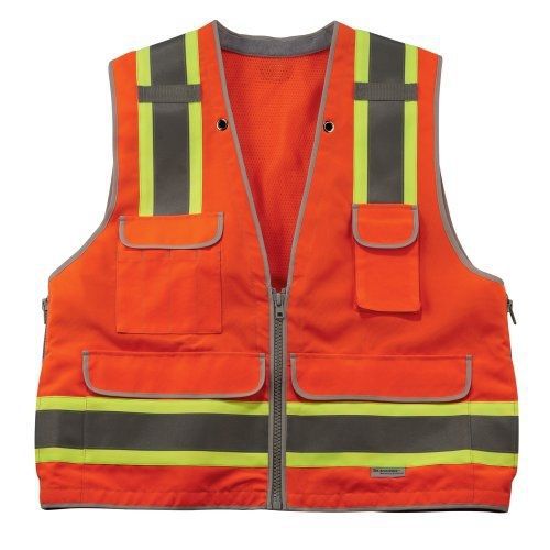 Ergodyne glowear? 8254hdz class 2 heavy-duty surveyors vest, orange for sale