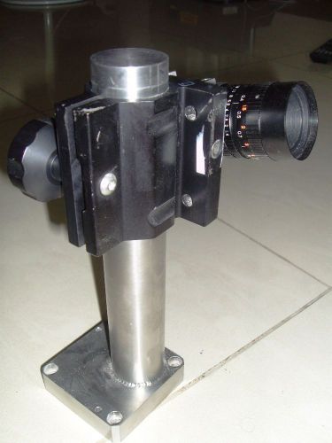 Newport 340-RC Optical Rod Clamp with Steel Rod and Pulnix camera &amp; Fujinon Lens