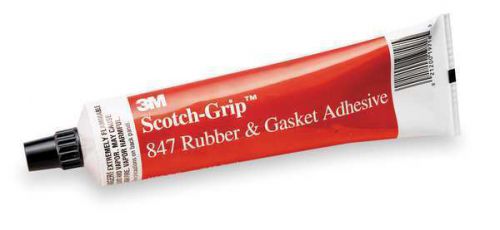 3m (847-5oz) nitrile high performance rubber and gasket adhesive 847 brown, 5 oz for sale