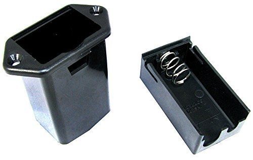 C. b. gitty 2pc. 9-volt battery tray - externally accessible panel mount for sale