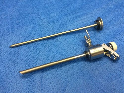 Storz 30160 M Cannula with 30160 M1 Multifuctional Valve &amp; 30160 P Trocar
