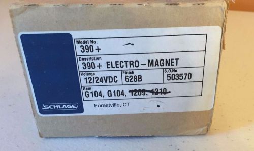 Schlage 390+ Electro-Magnet - 12/24VDC - 628B Finish