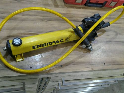 ENERPAC P-392 Hydraulic Hand Pump, 2 Speed, 10, 000 psi, 55 cu in NICE!