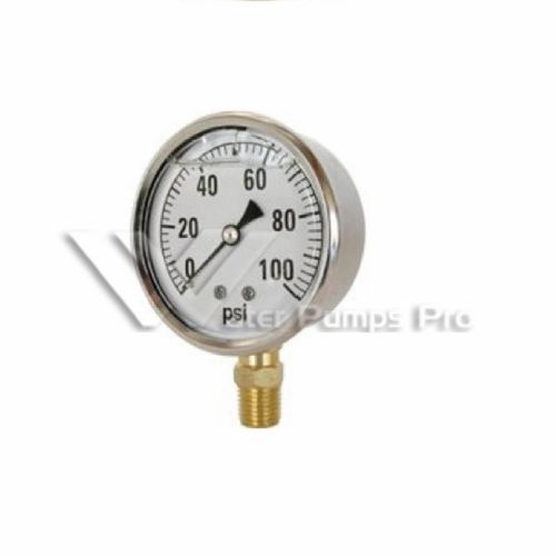 Merrill PGLNL1002 Stainless Steel No lead Pressure Gauge