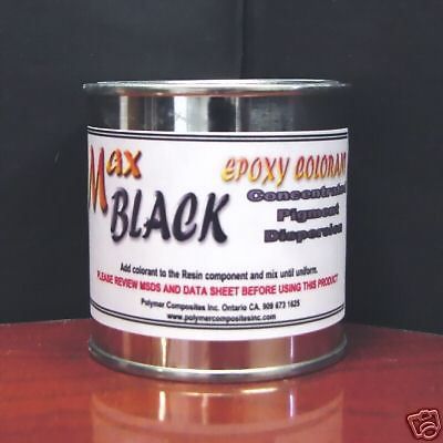 Epoxy pigment paste in black white red blue yellow 8 oz for sale