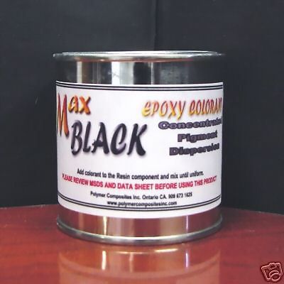 EPOXY PIGMENT PASTE IN BLACK WHITE RED BLUE YELLOW 8 OZ