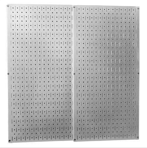 Wall galvanized steel peg board organizer storage hook garage pegboard panel for sale