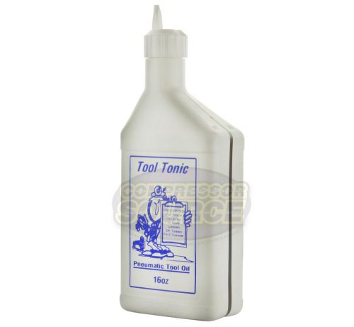 Pneumatic Air Tool Oil Lube Lubricant 16 oz Ounces w/ Easy Pour Spout Tool Tonic