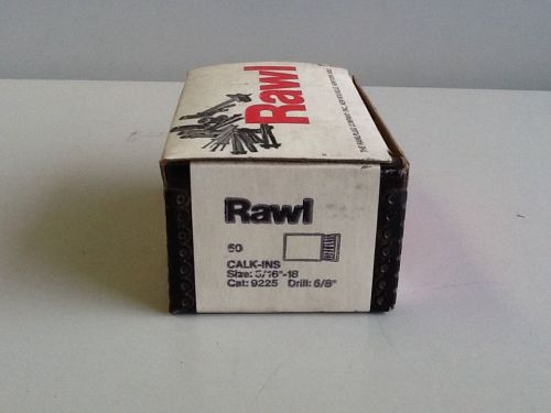 Rawl 5/16&#034;-18 Calk-Ins, Box Of 50  (SKU#845/A1210)
