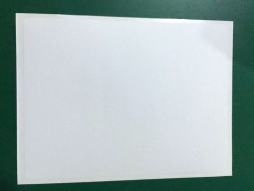 1 White Sticky Labels Self Adhesive,Name Tags,Blank,Multipurpose 105mm X 200mm