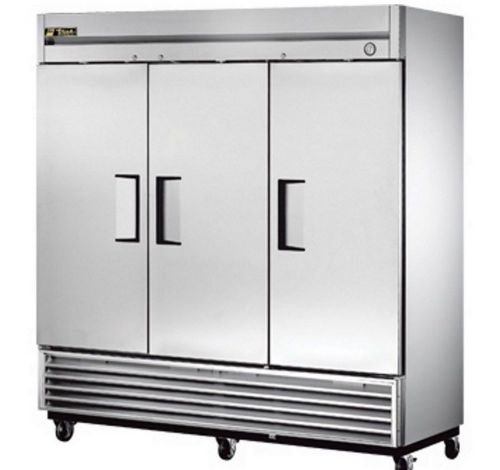Brand New True TS-72F Stainless Reach-In Solid Swing Door Freezer Free Shipping!