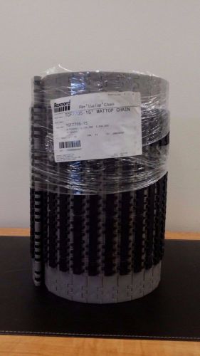 Rexnord tcf7705-15&#034; mattop chain 10 ft rolls for sale