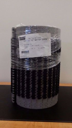 Rexnord TCF7705-15&#034; MatTop Chain 10 ft Rolls