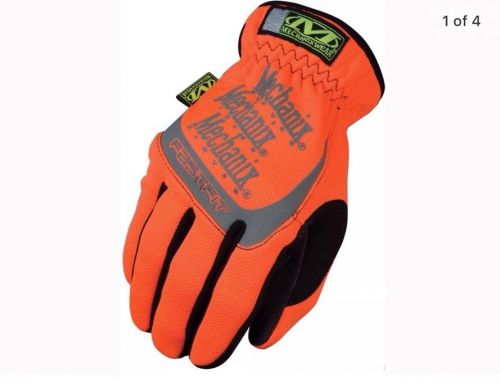 Mechanix Wear HI-VIZ FAST FIT Gloves ORANGE LARGE (10)